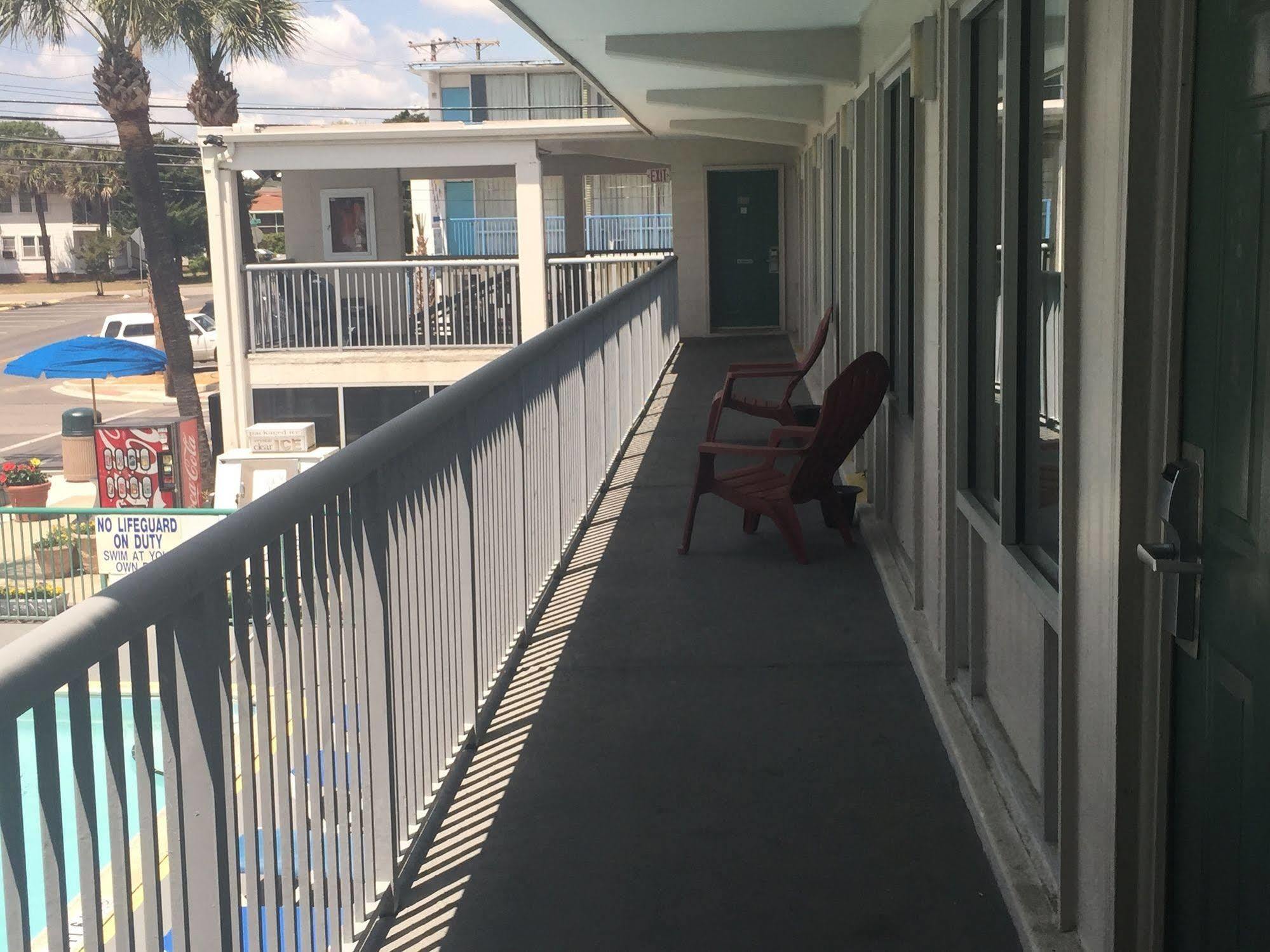 Admiral Motor Inn Myrtle Beach Dış mekan fotoğraf